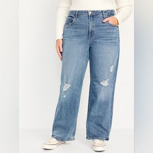 Old Navy Ski-Hi Wide-Leg Jeans
